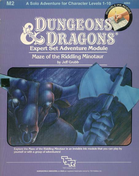 Dungeons & Dragons Archive: Maze of the Riddling Minotaur