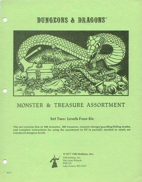 Dungeons & Dragons Archive: Monster & Treasure Assortment