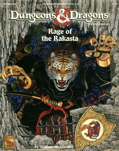 Dungeons & Dragons Archive: Rage of the Rakasta