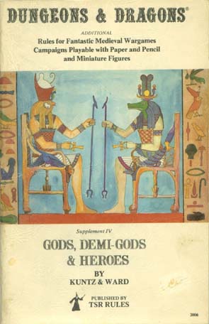 Dungeons & Dragons Archive: Gods, Demi-gods & Heroes