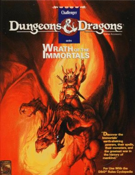 Dungeons & Dragons Archive: Wrath of the Immortals