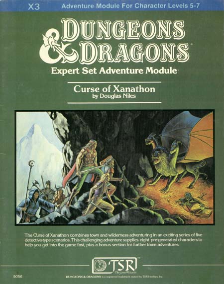 Dungeons & Dragons Archive: Curse of Xanathon