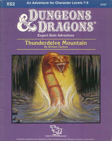 Dungeons & Dragons Archive: Thunderdelve Mountain