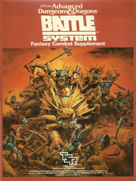 Advanced Dungeons & Dragons Archive: Battlesystem Fantasy Combat Supplement