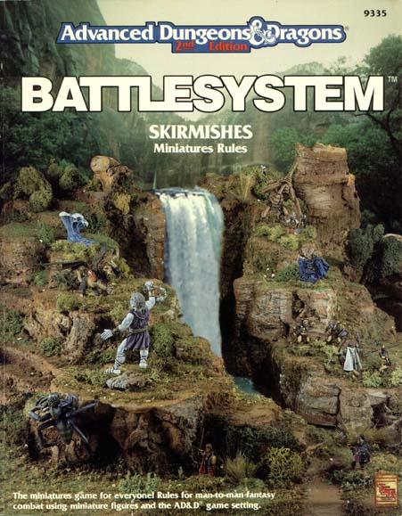 Advanced Dungeons & Dragons Archive: Battlesystem Skirmishes Miniatures Rules
