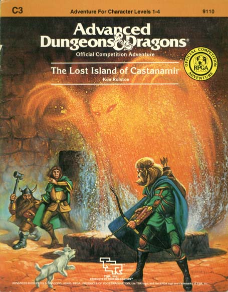 Advanced Dungeons & Dragons Archive: The Lost Island of Castanamir