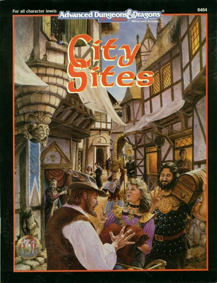 Advanced Dungeons & Dragons Archive: City Sites