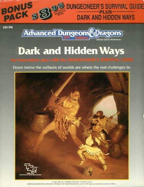 Advanced Dungeons & Dragons Archive: Dark and Hidden Ways