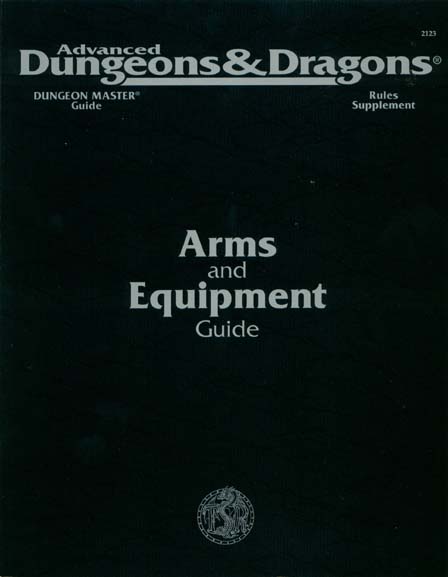 Advanced Dungeons & Dragons Archive: Arms and Equipment Guide