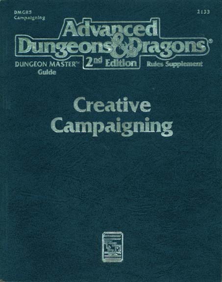 Advanced Dungeons & Dragons Archive: Creative Campaigning