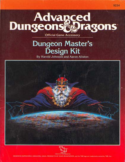 Advanced Dungeons & Dragons Archive: Dungeon Master's Design Kit