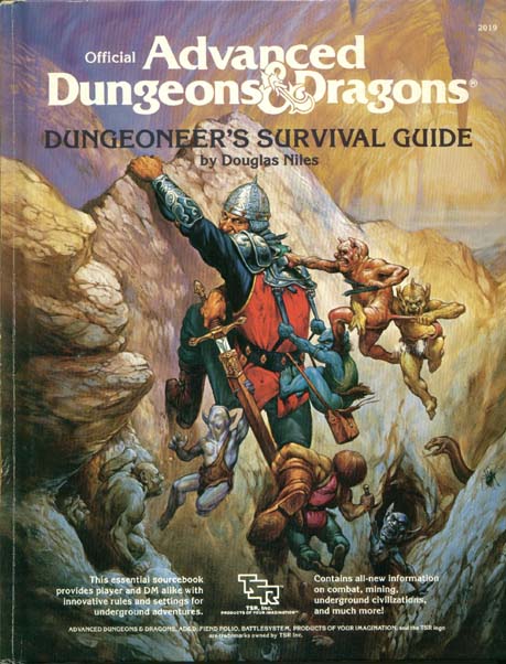 Advanced Dungeons & Dragons Archive: Dungeoneer's Survival Guide