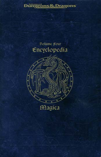 Advanced Dungeons & Dragons Archive: Encyclopedia Magica Volume Four