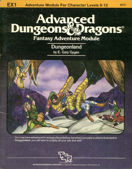 Advanced Dungeons & Dragons Archive: Dungeonland