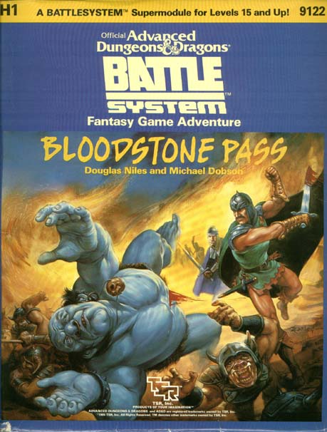 Advanced Dungeons & Dragons Archive: Bloodstone Pass