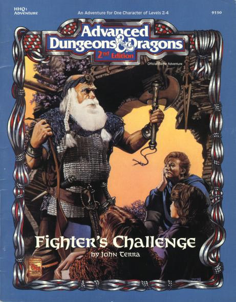 Advanced Dungeons & Dragons Archive: HHQ1 Fighter's Challenge