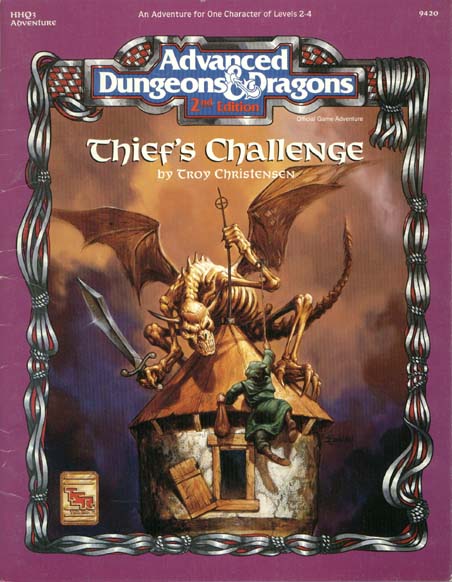 Advanced Dungeons & Dragons Archive: Thief's Challenge