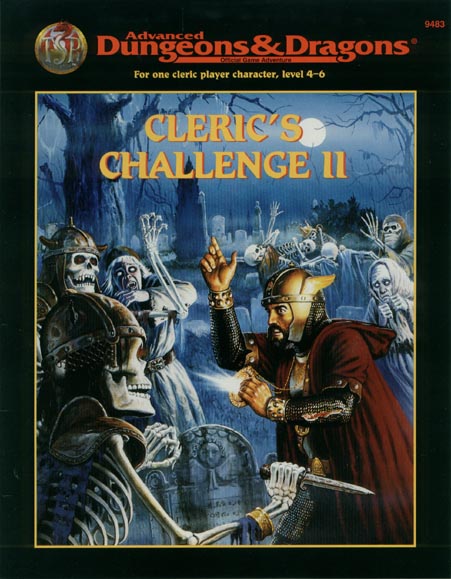 Advanced Dungeons & Dragons Archive: (HHQ8) Cleric's Challenge II
