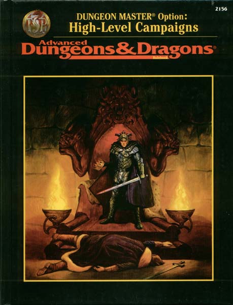 Advanced Dungeons & Dragons Archive: Dungeon Master Option: High-Level Campaigns