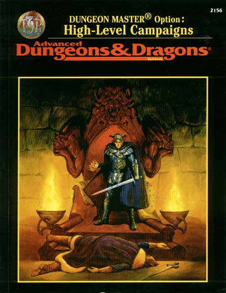Advanced Dungeons & Dragons Archive: Dungeon Master Option: High-Level Campaigns
