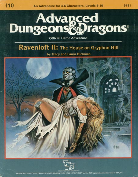 Advanced Dungeons & Dragons Archive: I10 Ravenloft II: The House on Gryphon Hill