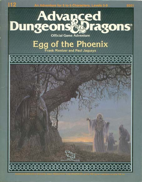 Advanced Dungeons & Dragons Archive: Egg of the Phoenix