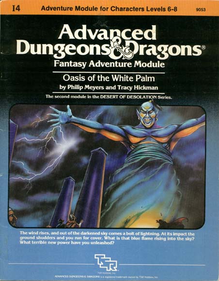 Advanced Dungeons & Dragons Archive: Oasis of the White Palm