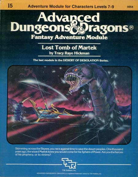 Advanced Dungeons & Dragons Archive: Lost Tomb of Martek