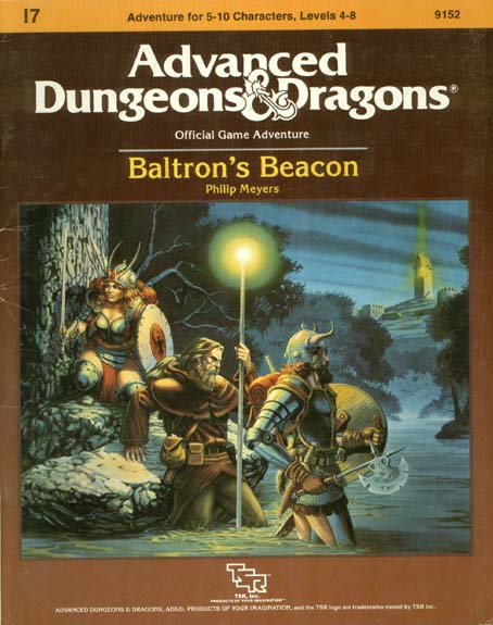 Advanced Dungeons & Dragons Archive: I7 Baltron's Beacon