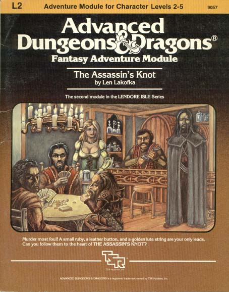 Advanced Dungeons & Dragons Archive: The Assassin's Knot