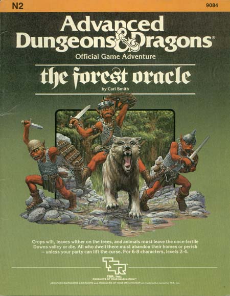 Advanced Dungeons & Dragons Archive: The Forest Oracle