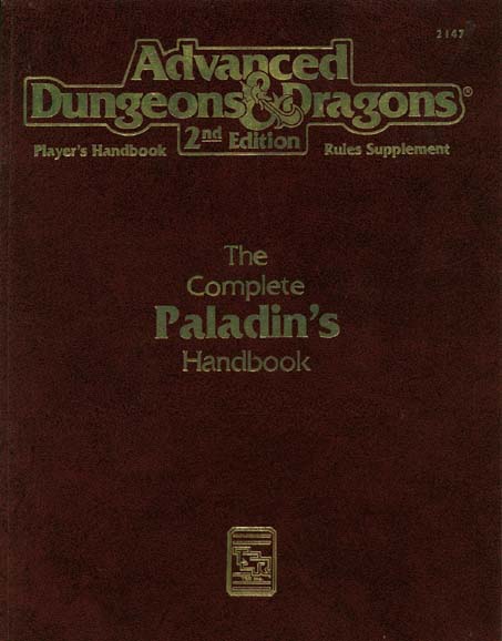 Advanced Dungeons & Dragons Archive: The Complete Paladin's Handbook