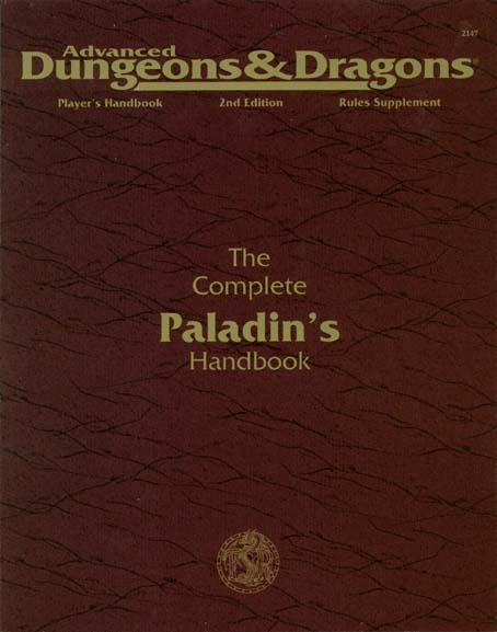 Advanced Dungeons & Dragons Archive: The Complete Paladin's Handbook