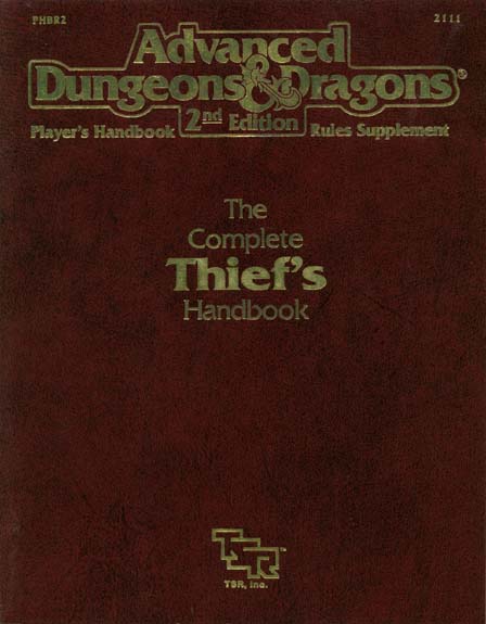 Advanced Dungeons & Dragons Archive: The Complete Thief's Handbook