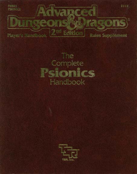 Advanced Dungeons & Dragons Archive: The Complete Psionics Handbook