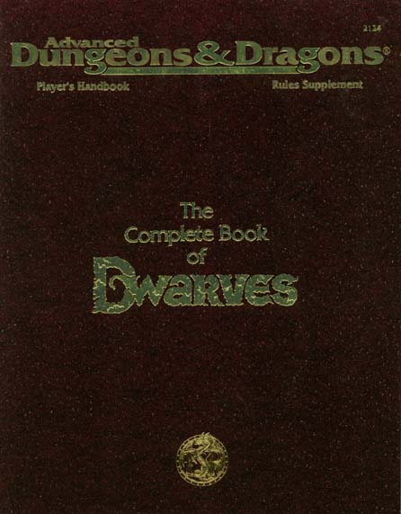Advanced Dungeons & Dragons Archive: The Complete Book of Dwarves