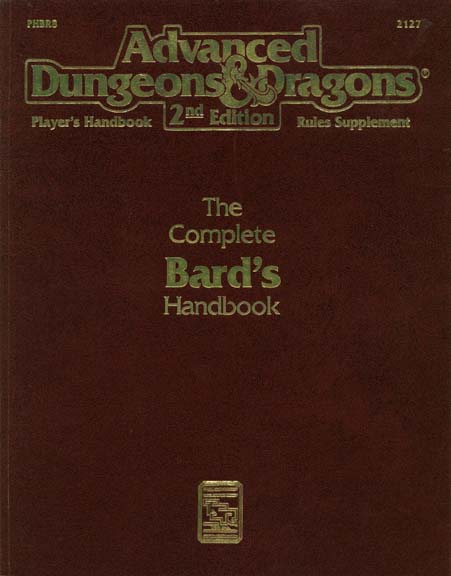 Advanced Dungeons & Dragons Archive: The Complete Bard's Handbook