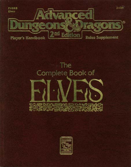 Advanced Dungeons & Dragons Archive: The Complete Book of Elves
