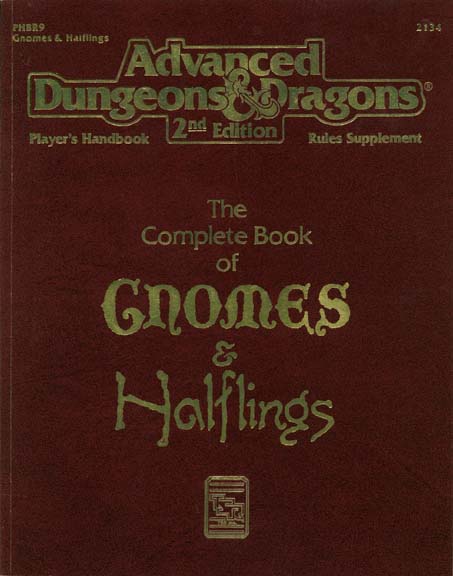 Advanced Dungeons & Dragons Archive: The Complete Book of Gnomes & Halflings