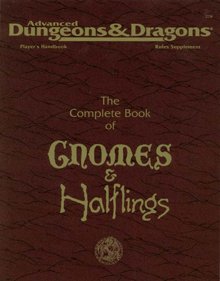 Advanced Dungeons & Dragons Archive: The Complete Book of Gnomes & Halflings