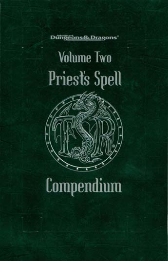 Advanced Dungeons & Dragons Archive: Priest's Spell Compendium Volume Two