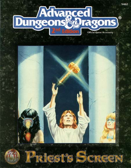 Advanced Dungeons & Dragons Archive: Priest's Screen
