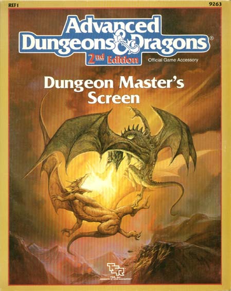 Advanced Dungeons & Dragons Archive: Dungeon Master's Screen