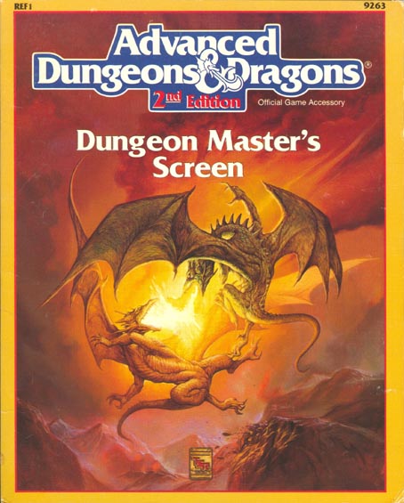 Advanced Dungeons & Dragons Archive: Dungeon Master's Screen