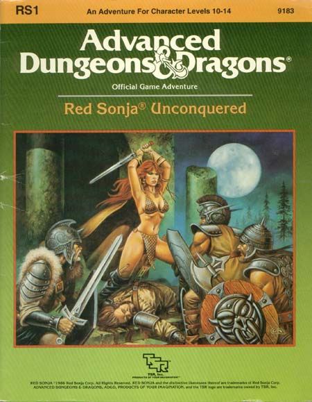 Advanced Dungeons & Dragons Archive: Red Sonja Unconquered