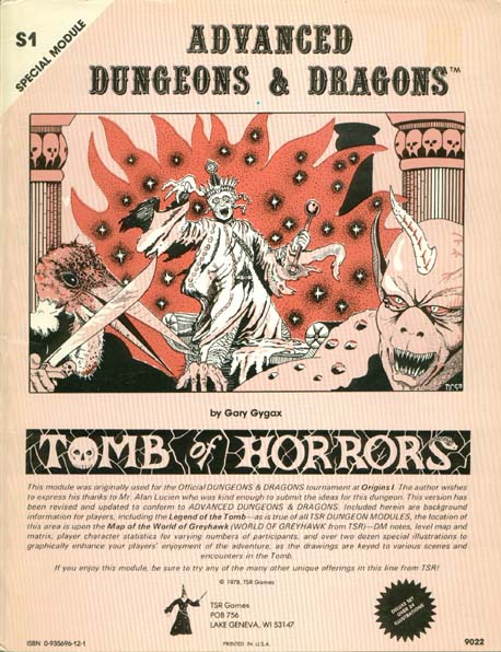 Advanced Dungeons & Dragons Archive: Tomb of Horrors