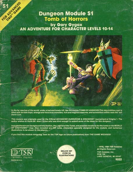 Advanced Dungeons & Dragons Archive: Tomb of Horrors
