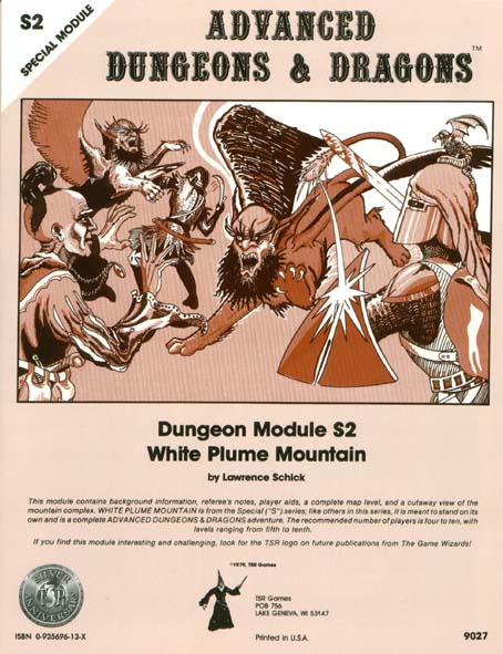 Advanced Dungeons & Dragons Archive: White Plume Mountain