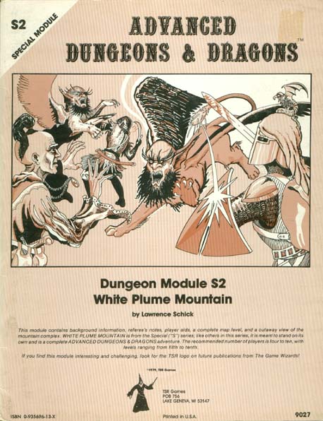 Advanced Dungeons & Dragons Archive: White Plume Mountain