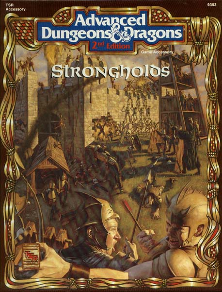 Advanced Dungeons & Dragons Archive: Strongholds